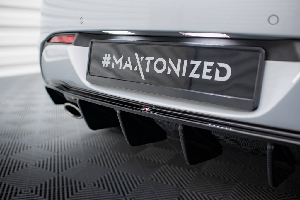 Diffuser Opel Astra GTC OPC-Line J (version with single exhaust pipes on both sides)
