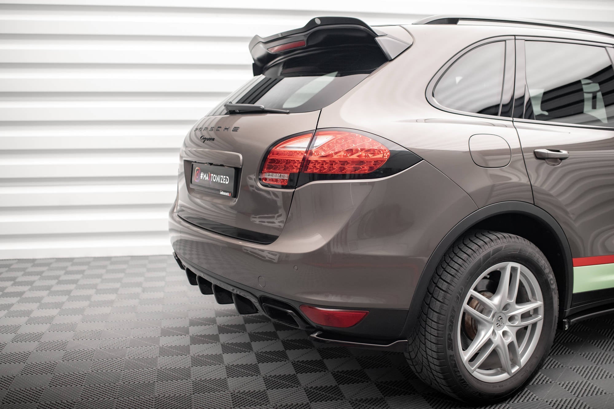 Difusor Porsche Cayenne Turbo / Standard Mk2