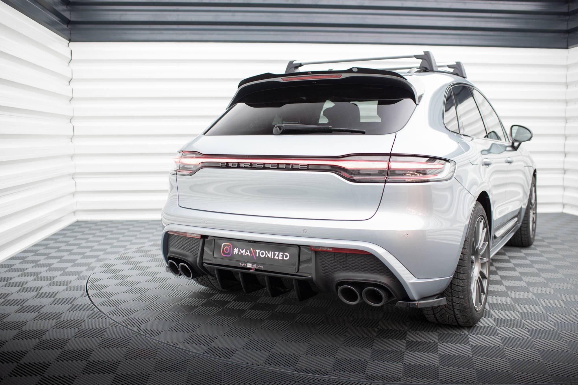 Difusor Porsche Macan Mk1 Facelift 2