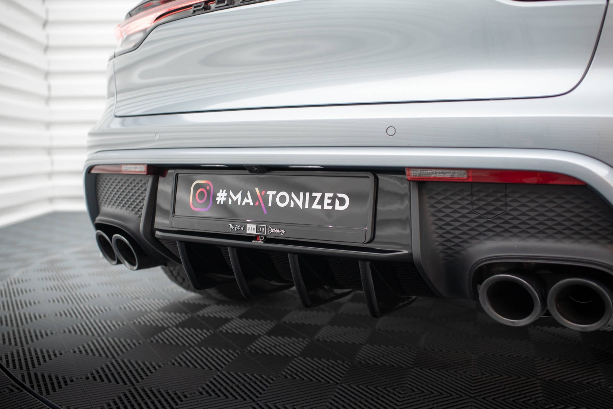Difusor Porsche Macan Mk1 Facelift 2