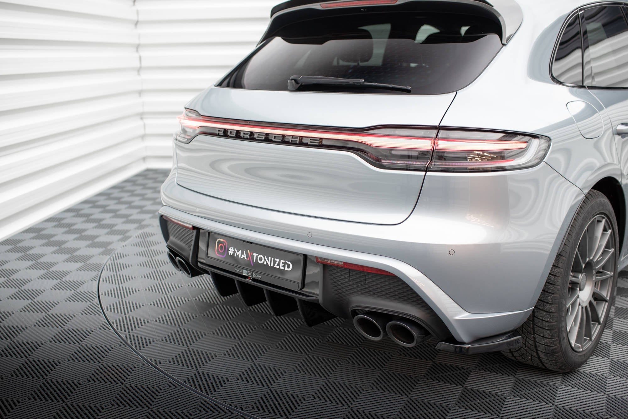 Difusor Porsche Macan Mk1 Facelift 2