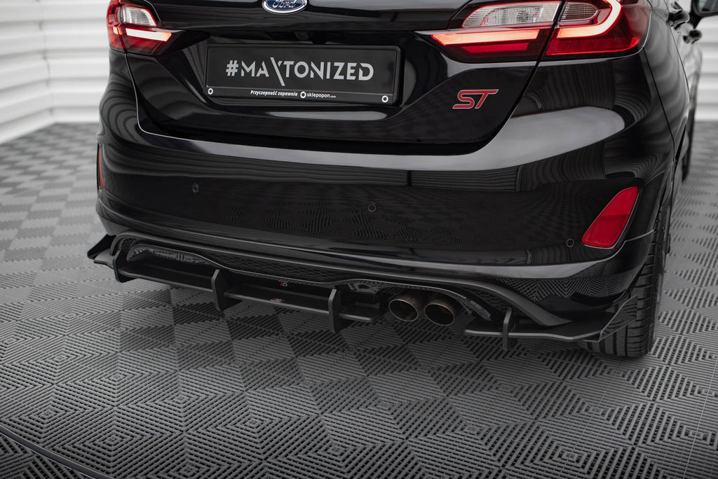 Rear diffuser Street Pro + Flaps Ford Fiesta Mk8 ST