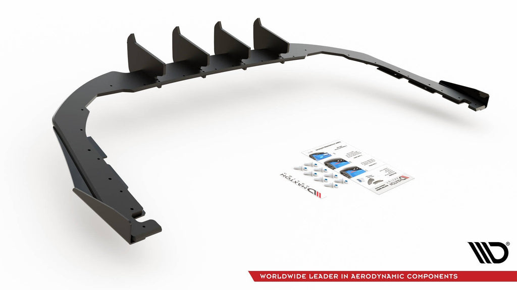 Street Pro Rear Diffuser + Flaps Volkswagen Arteon R-Line Hatchback / Sedan / Shooting Brake Mk1