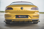 Street Pro Rear Diffuser + Flaps Volkswagen Arteon R-Line Hatchback / Sedan / Shooting Brake Mk1