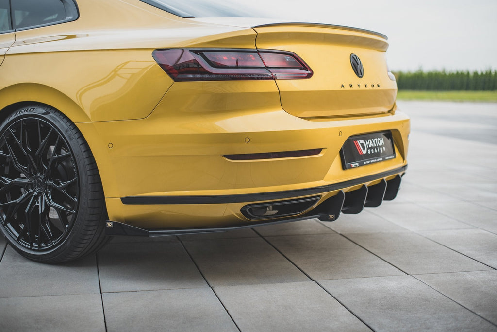 Street Pro Rear Diffuser + Flaps Volkswagen Arteon R-Line Hatchback / Sedan / Shooting Brake Mk1