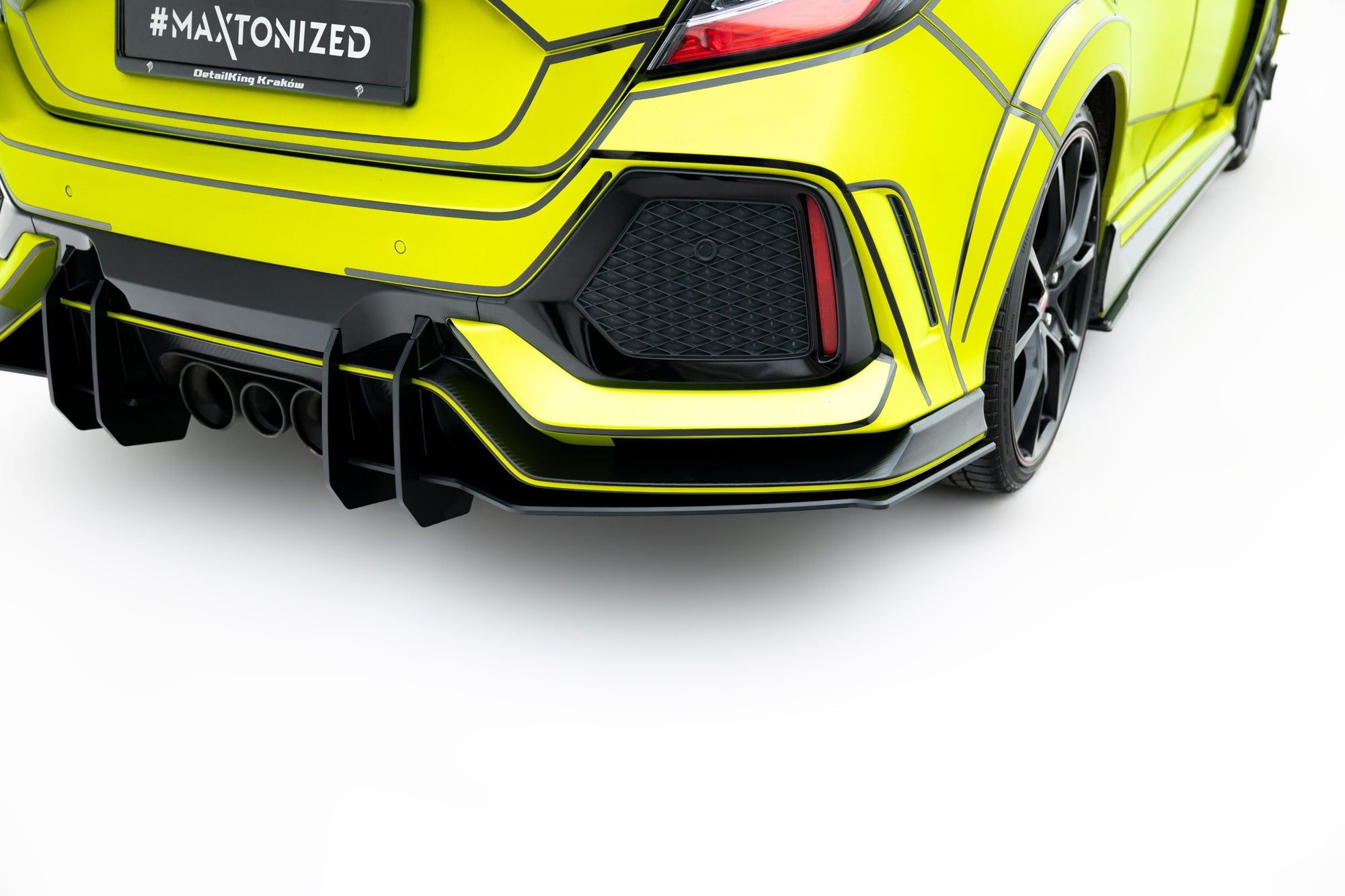 Difusor Street Pro V2 Honda Civic Type R MK10 Facelift