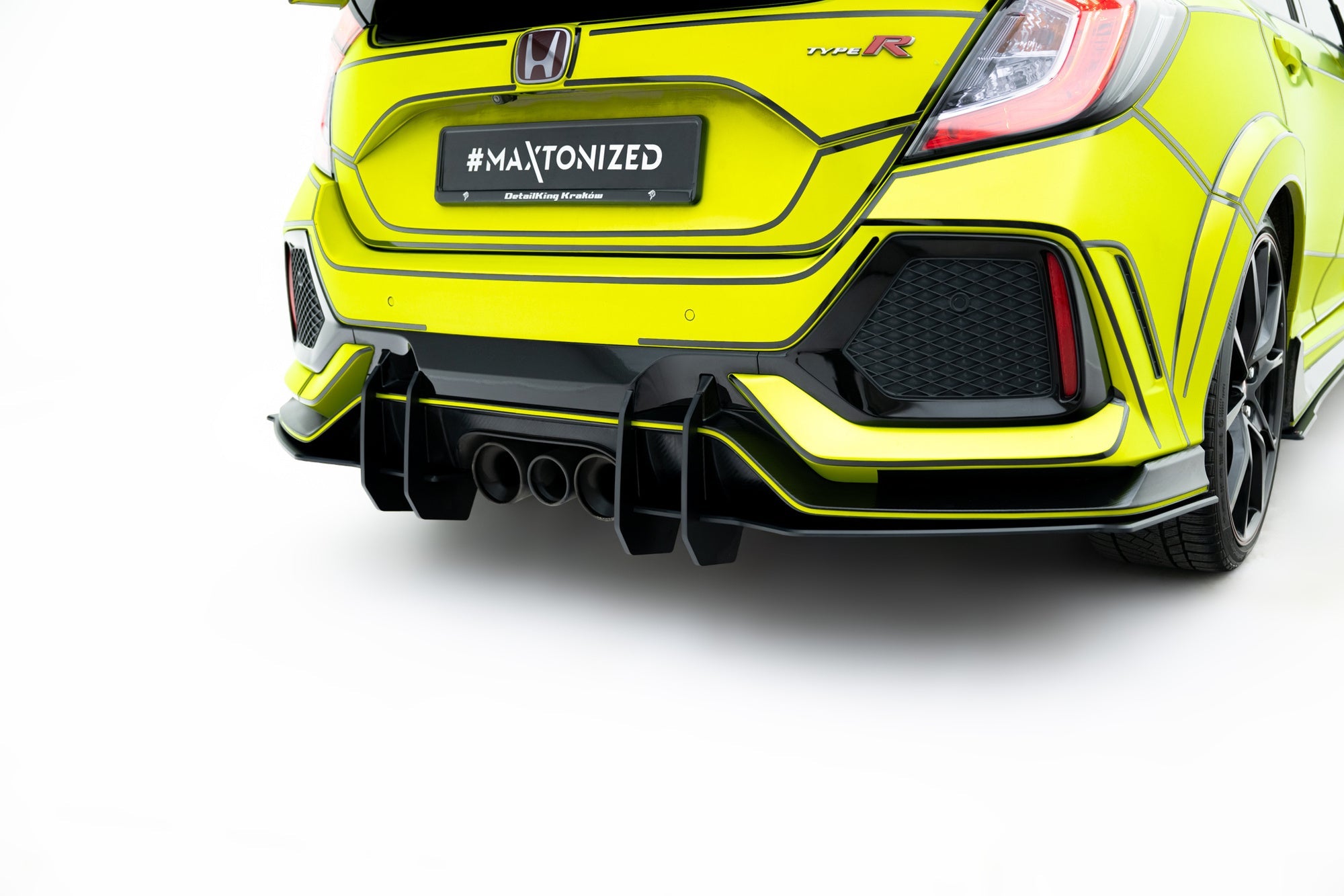 Difusor Street Pro V2 Honda Civic Type R MK10 Facelift
