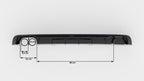 Diffuser V.1 Audi A4 S-line B9 (Version with double exhaust on one side)