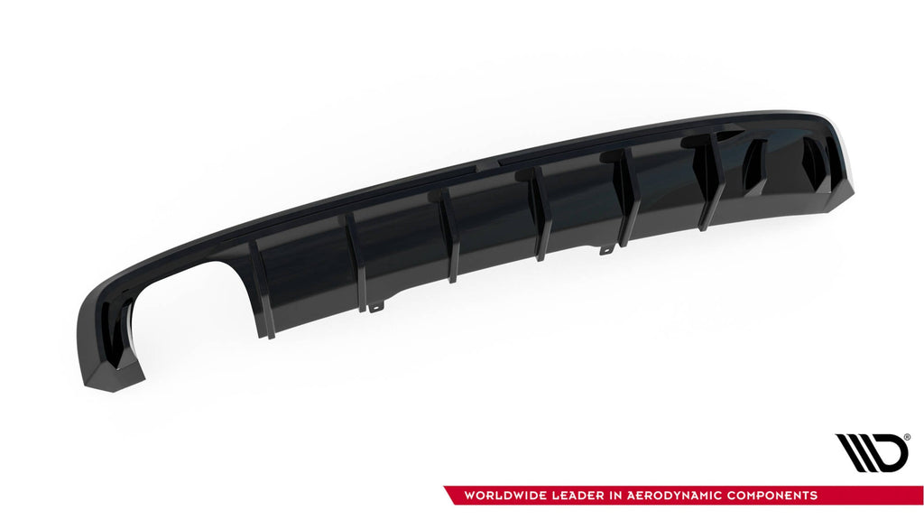 Diffuser V.1 Audi A4 S-line B9 (Version with double exhaust on one side)