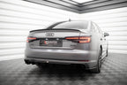 Diffuser V.1 Audi A4 S-line B9 (Version with single exhaust on one side)