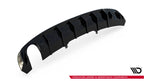 Diffuser V.1 Audi A4 S-line B9 (Version with single exhaust on one side)
