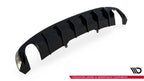 Diffuser V.1 Audi A4 S-line B9 (Version with single exhaust tips on both sides)