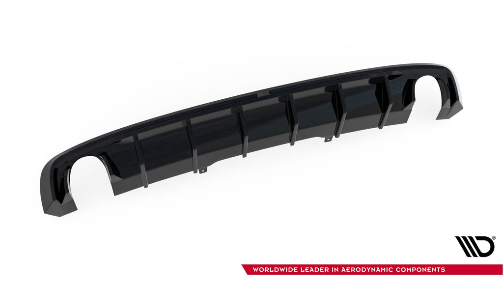 Diffuser V.1 Audi A4 S-line B9 (Version with single exhaust tips on both sides)