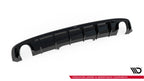 Diffuser V.1 Audi A4 S-line B9 (Version with single exhaust tips on both sides)