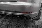 Diffuser V.1 Audi A4 S-line B9 (Version with single exhaust tips on both sides)
