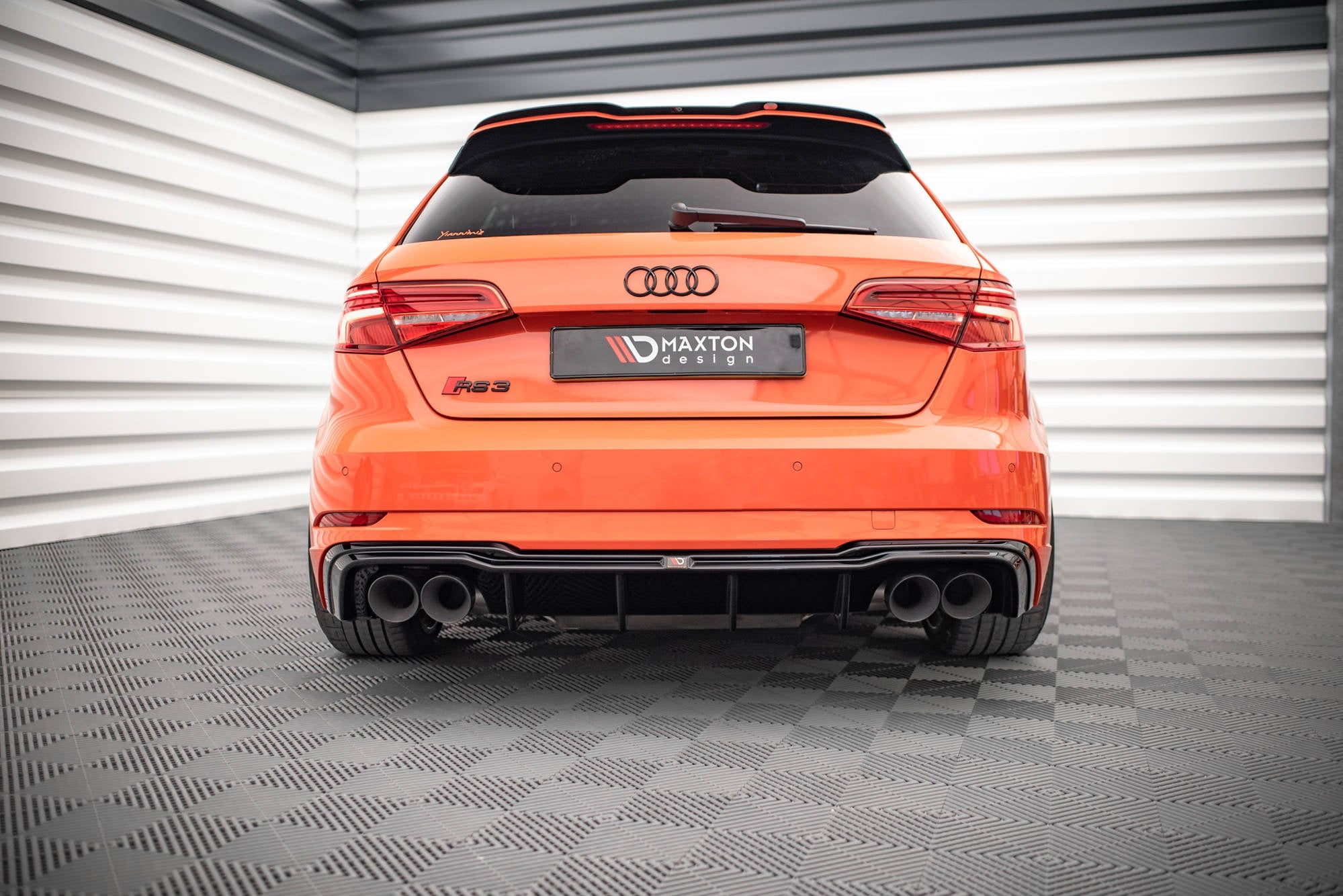 Difusor V.2 Audi RS3 Sportback 8V Facelift