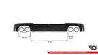 Diffuser V.2 Audi RS3 Sportback 8V Facelift