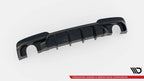 Diffuser V.2 BMW 5 Series M-Pack F10 F11 (dual outlet on each side)