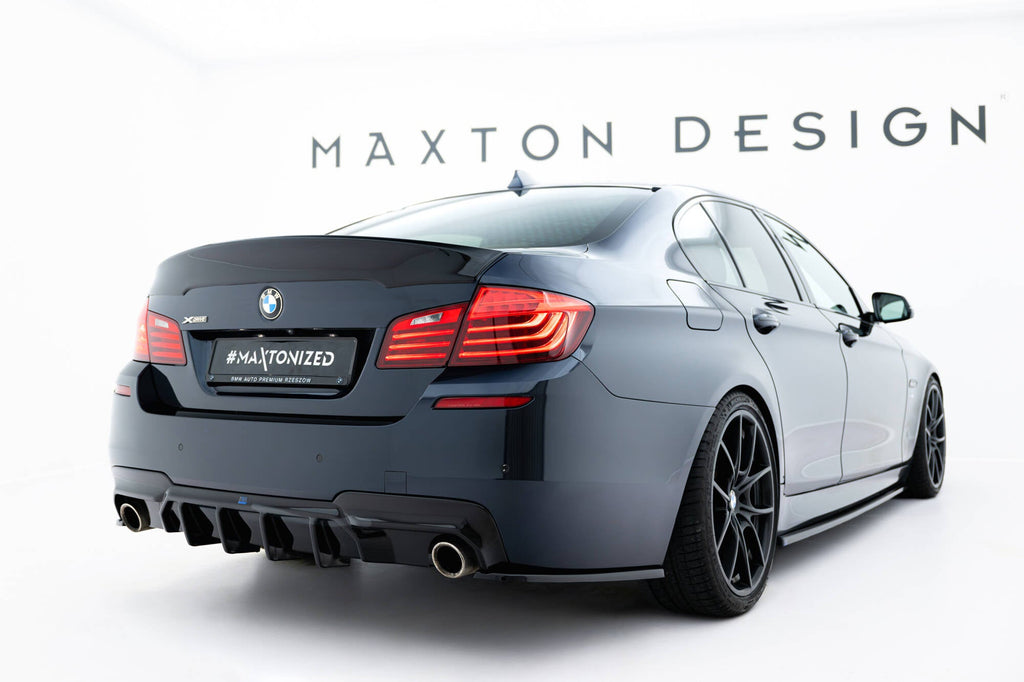 Diffuser V.2 BMW 5 Series M-Pack F10 F11 (dual outlet on each side)