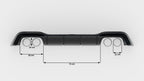 Difusor V.2 Volkswagen Golf R Hatchback Mk8