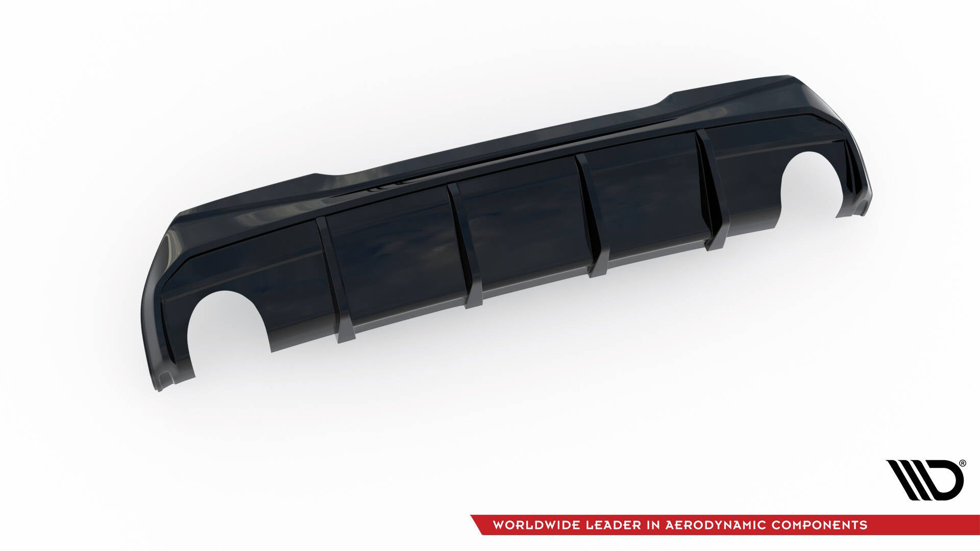 Difusor V.3 BMW Serie 1 F40 M-Pack M135i 128ti (2 salidas simples)