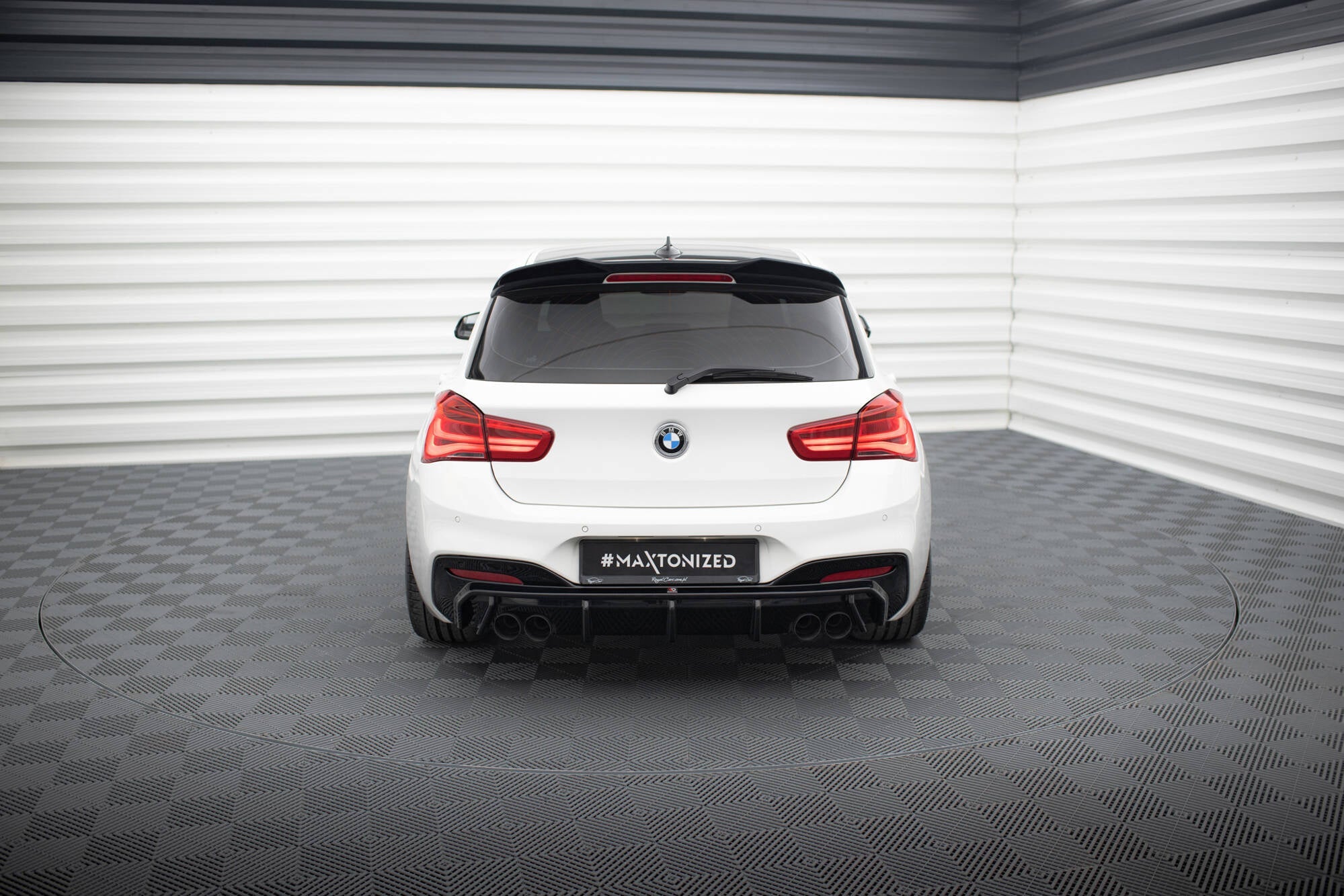 Difusor V.3 BMW Serie 1 M-Pack M140i F20 Facelift (doble salida a cada lado)