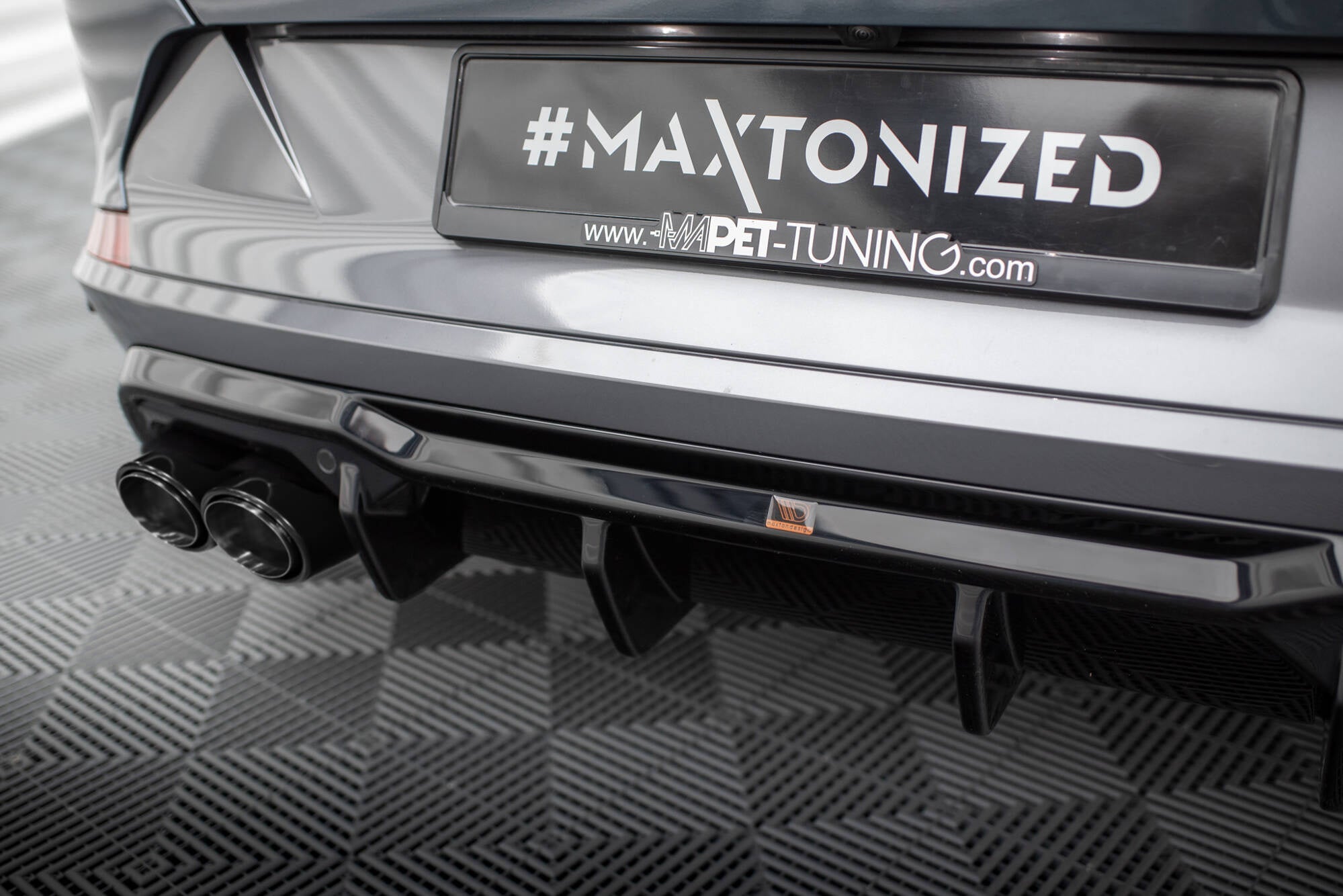 Difusor V.3 + Exhaust Tips Cupra Formentor VZ Mk1 Facelift