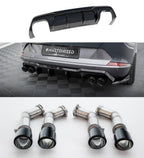 Diffuser V.3 + Exhaust Tips Cupra Formentor VZ Mk1 Facelift