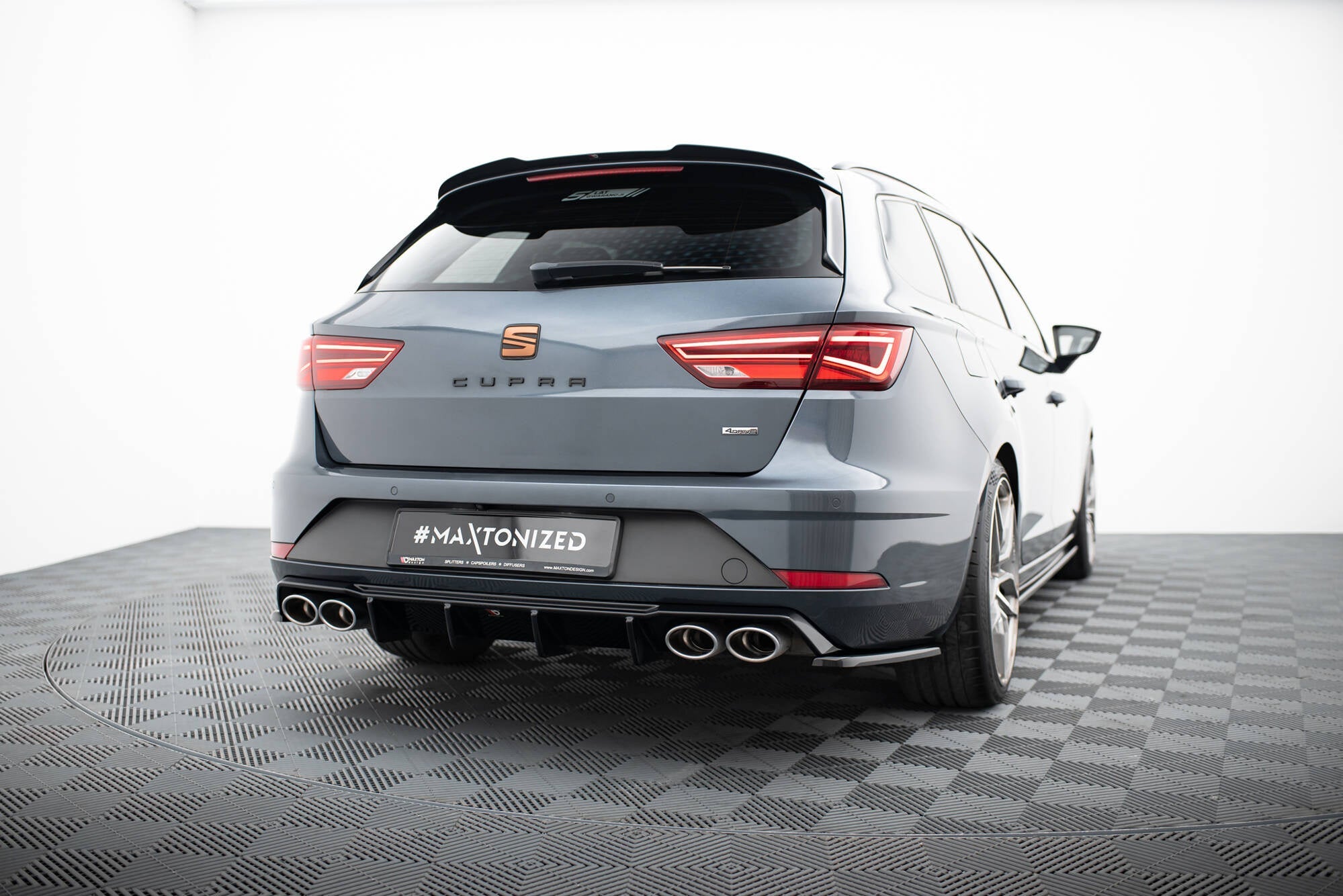Difusor V.3 Seat Leon Cupra ST Mk3 Facelift