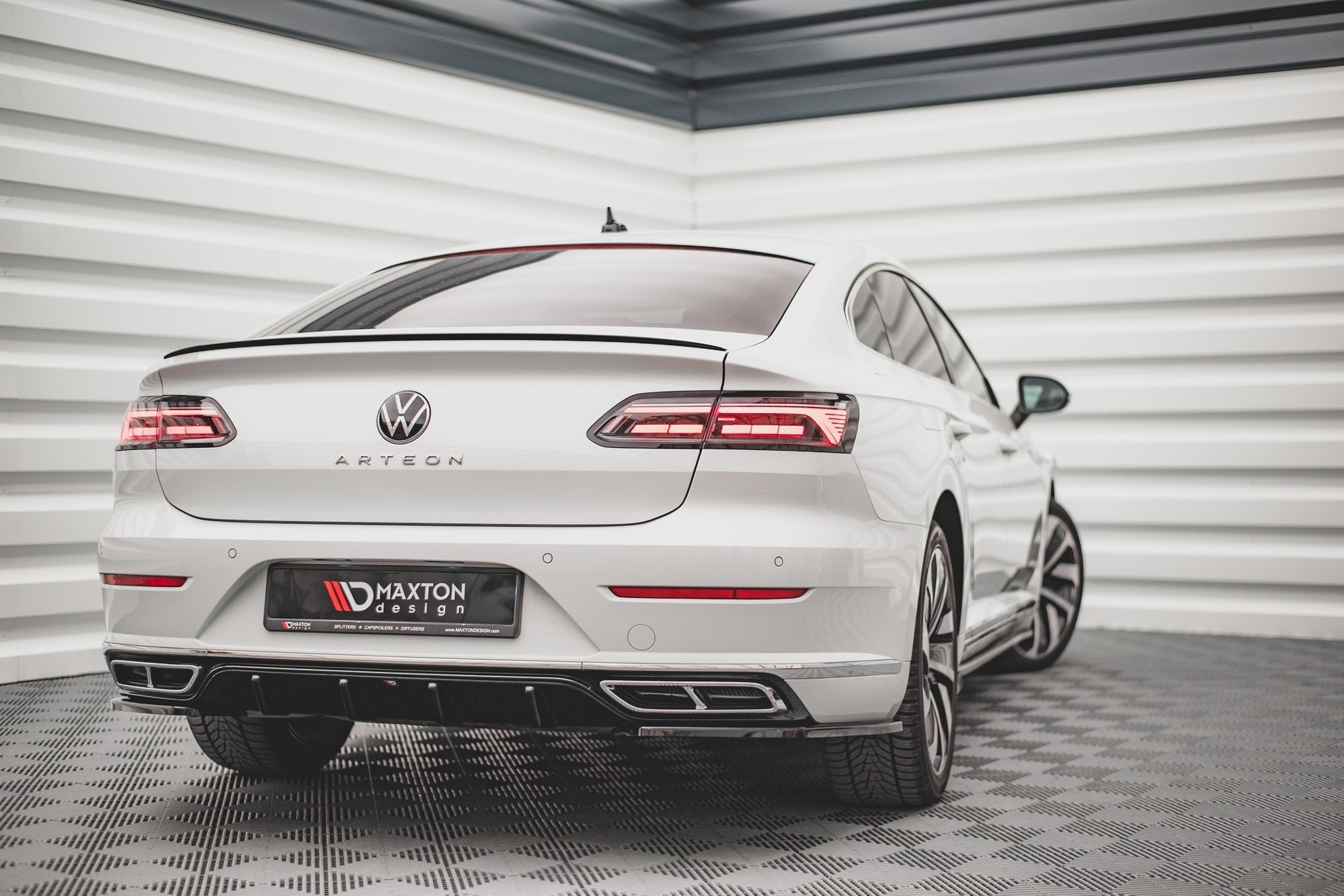 Difusor Volkswagen Arteon R-Line Berlina / Sedán / Shooting Brake Mk1 Facelift