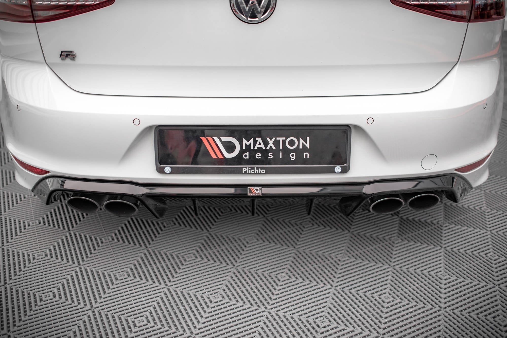 Difusor Volkswagen Golf R Mk7