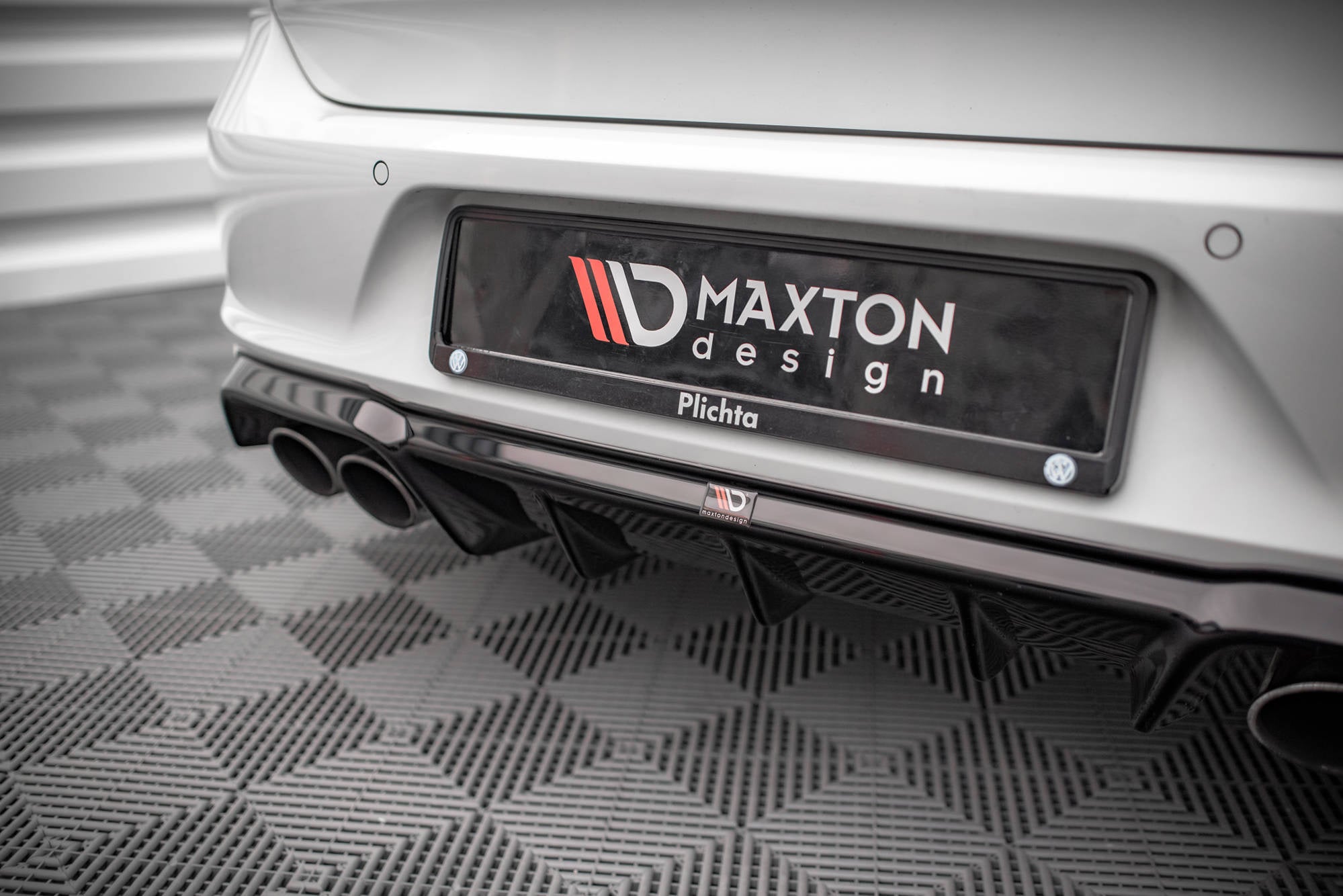 Difusor Volkswagen Golf R Mk7