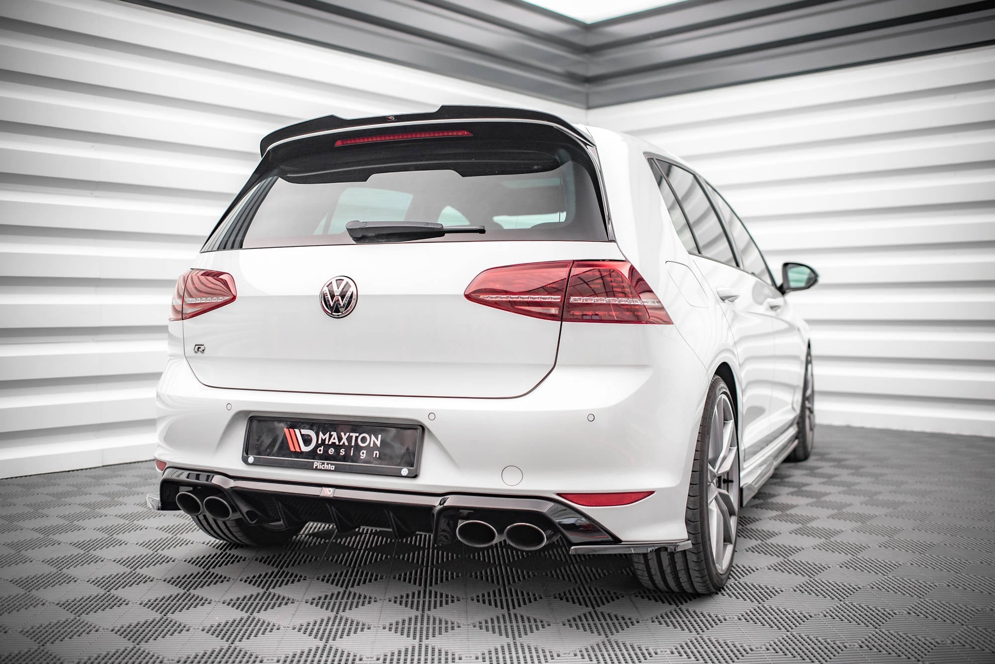 Difusor Volkswagen Golf R Mk7