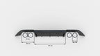 Diffuser Volkswagen Golf R Mk7
