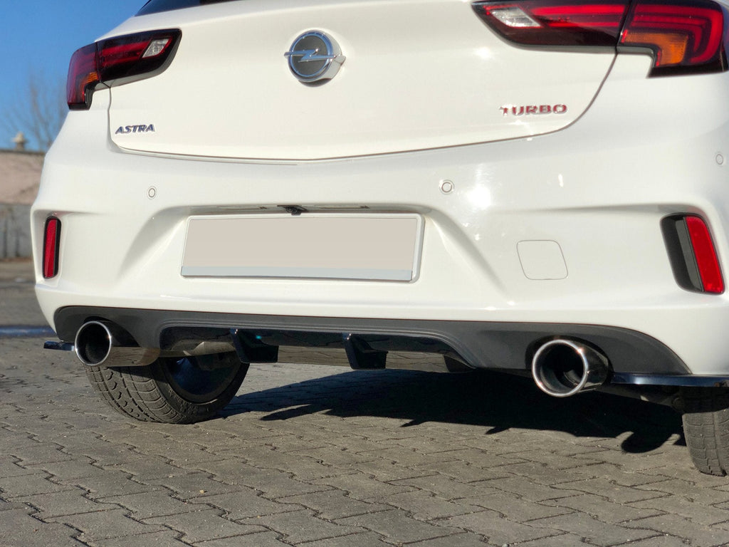 Añadido parachoques trasero Opel Astra K OPC-Line Mk5