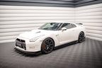 Side skirts + Flaps Nissan GT-R R35 Facelift