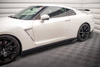 Side skirts + Flaps Nissan GT-R R35 Facelift