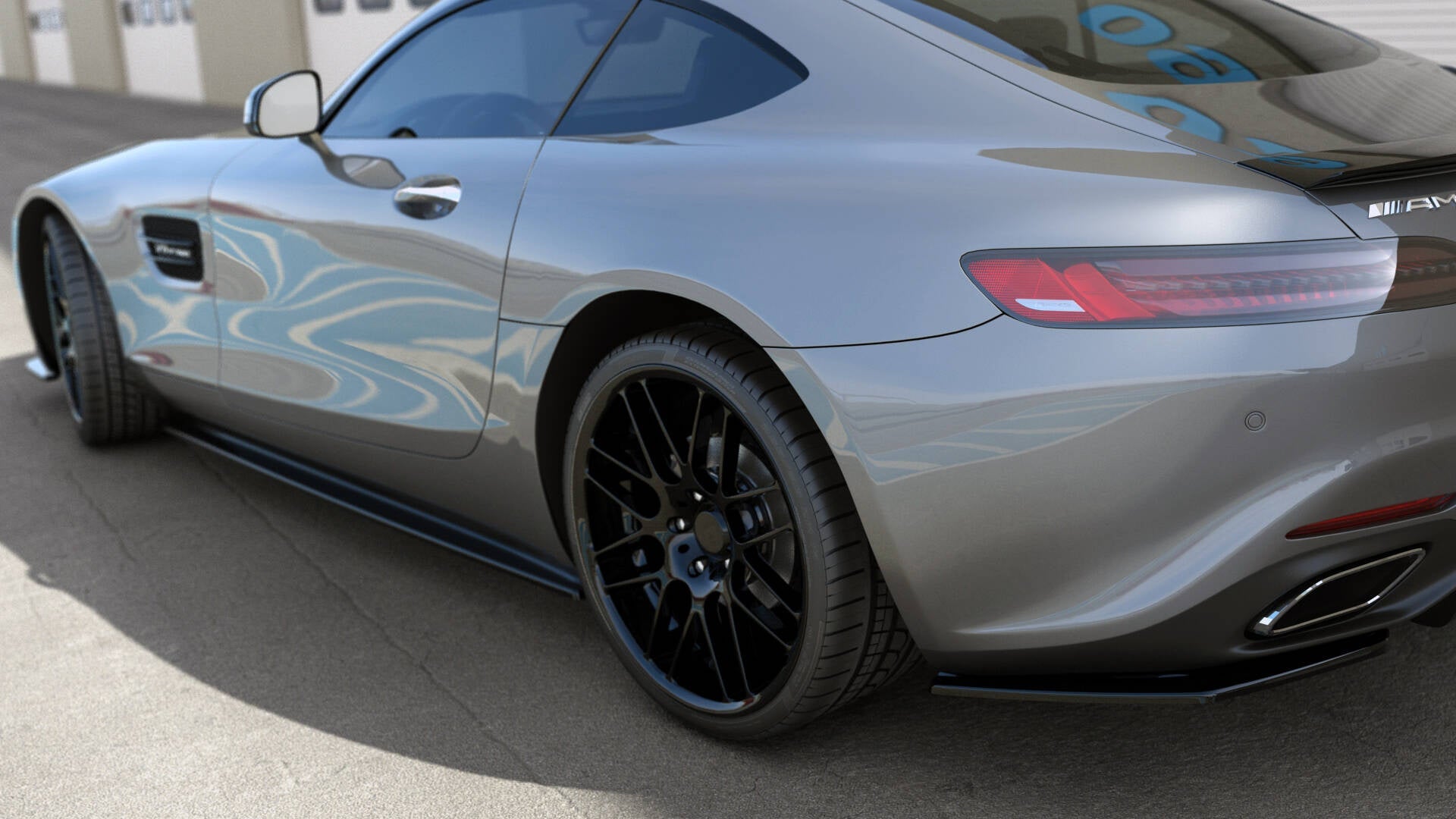 Taloneras Mercedes-AMG GT / GT S C190 Facelift