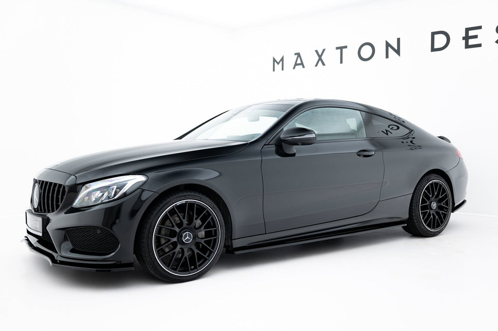 Mercedes-Benz C-Class Coupé AMG-Line C205 Side Skirts