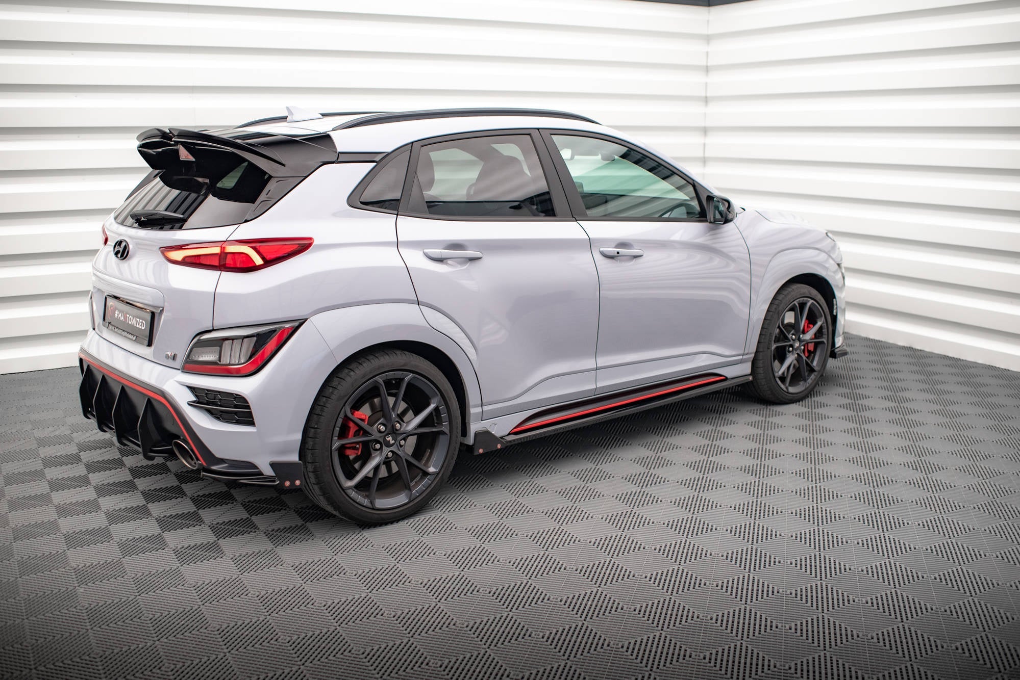 Taloneras V.1 + Flaps Hyundai Kona N Mk1