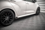 Rear Spats V.1 + Flaps Toyota Yaris Mk4