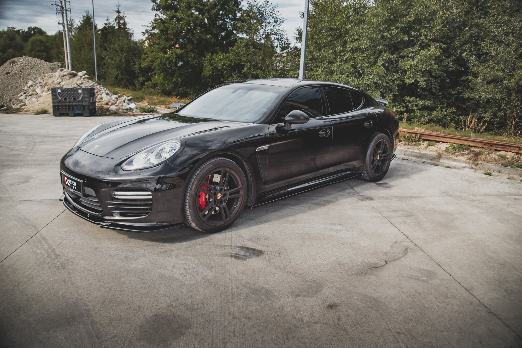 Taloneras V.1 Porsche Panamera Turbo 970 Facelift
