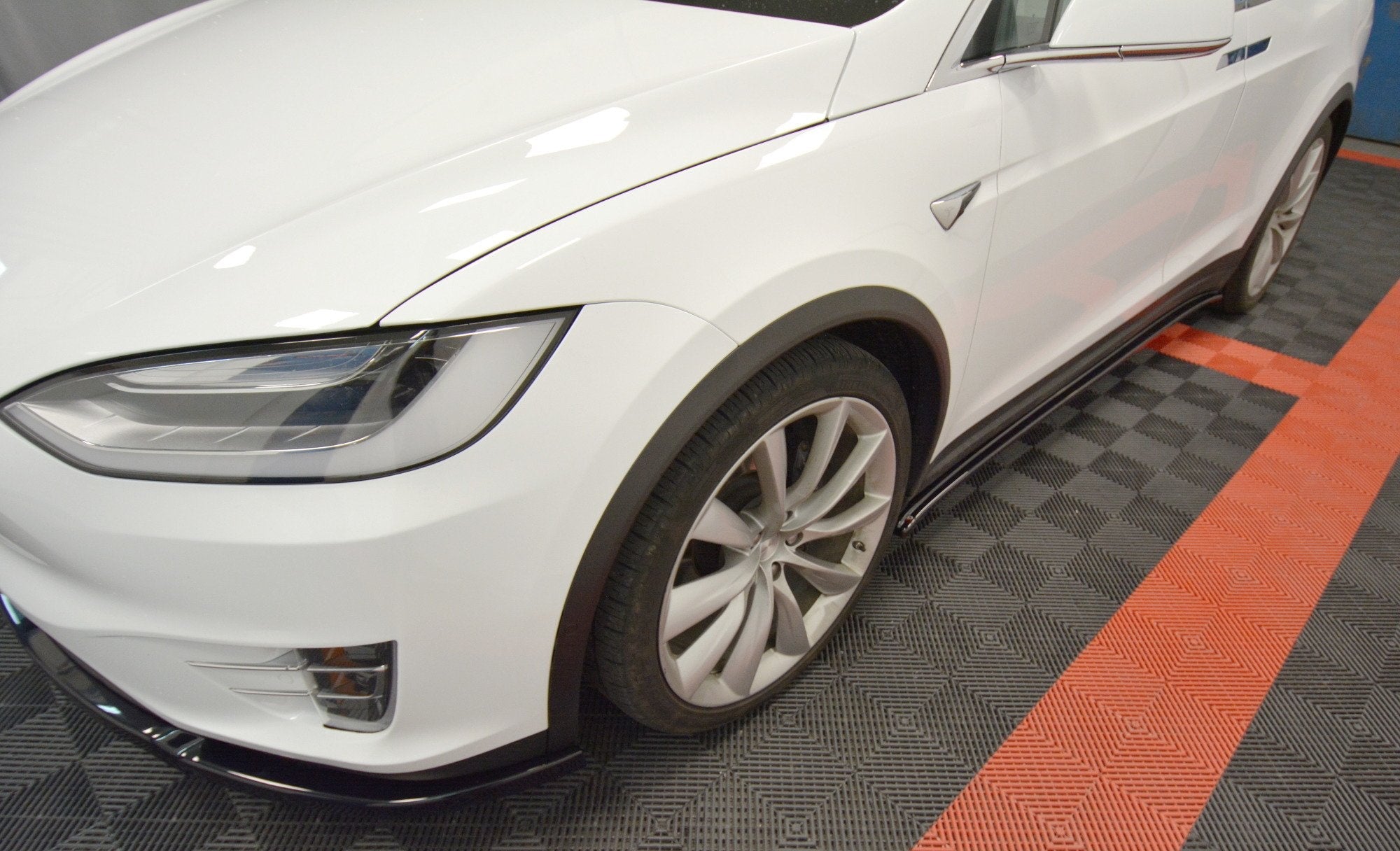 Taloneras V.1 Tesla Model X Mk1