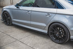 Side Skirts V.2 Audi S3 / A3 S-Line Sedan 8V Facelift