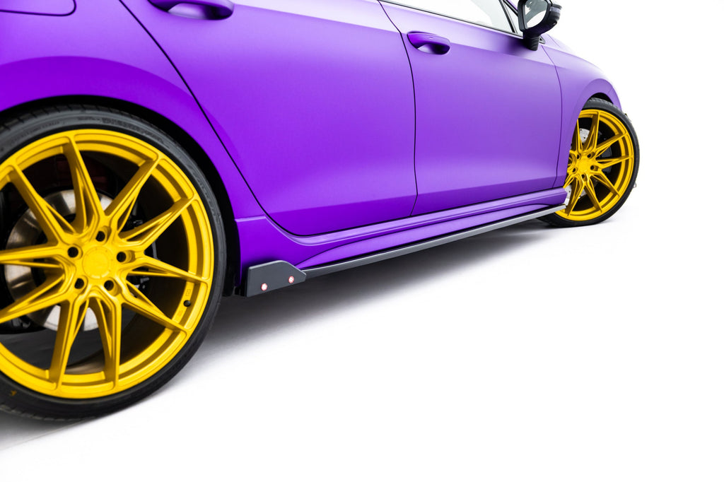 Side Skirts V.2 + Flaps Volkswagen Golf R Hatchback Mk8 Facelift