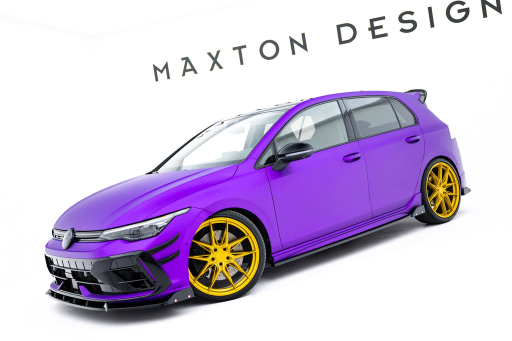 Side Skirts V.2 + Flaps Volkswagen Golf R Hatchback Mk8 Facelift