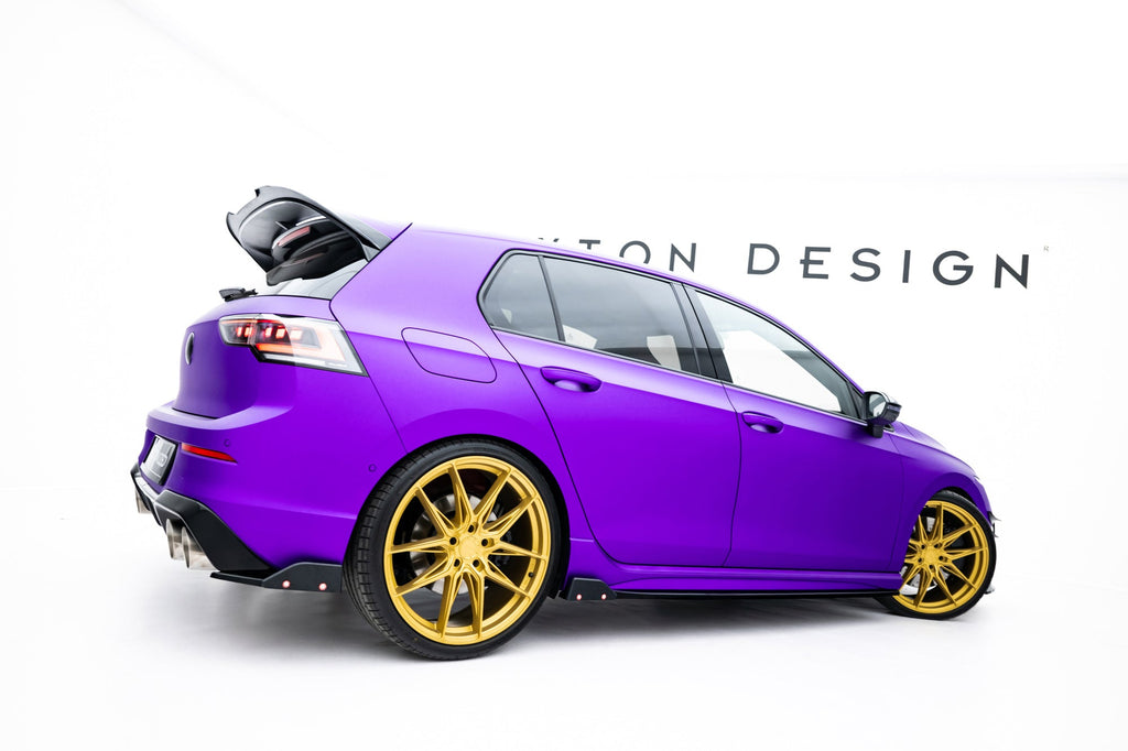 Side Skirts V.2 + Flaps Volkswagen Golf R Hatchback Mk8 Facelift