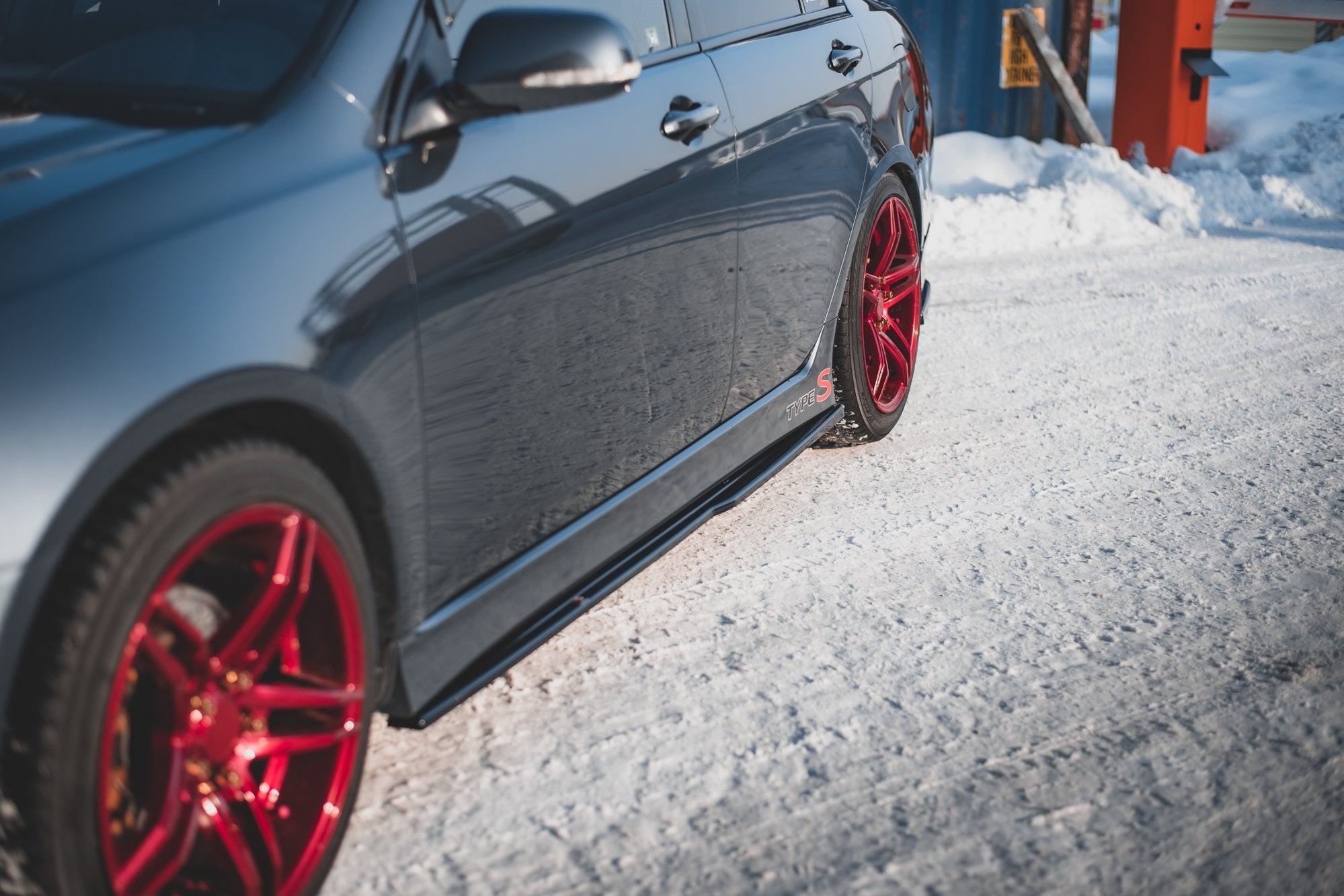 Taloneras V.2 Honda Accord Mk7 Type-S