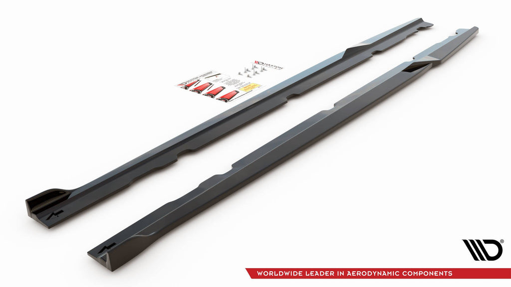 Side skirts V.2 Mercedes-AMG C 63 AMG Coupé C205 Facelift