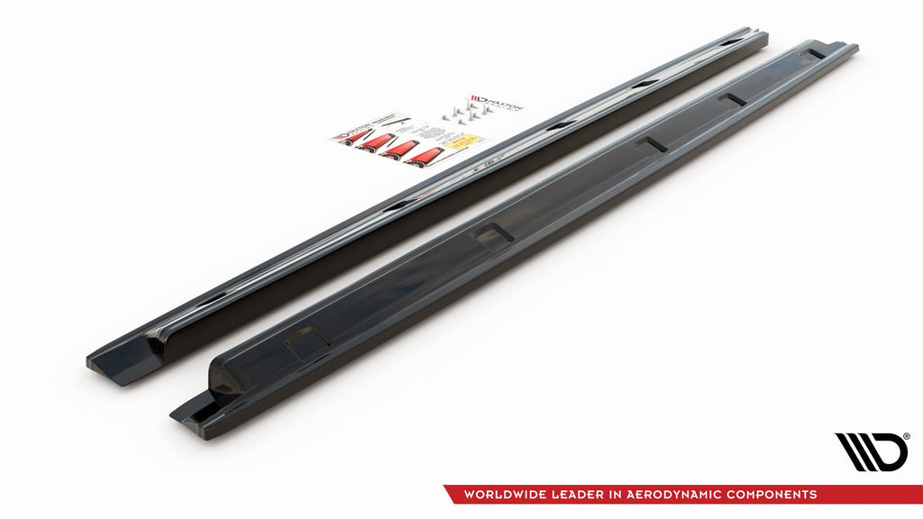 Heel plates Volkswagen Caddy Mk5 / Ford Transit Connect Mk3